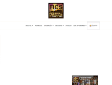 Tablet Screenshot of festivalcinesax.com
